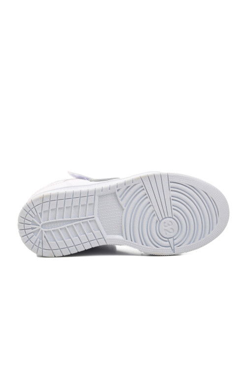 White-White Kids Hi Sneaker Sloga Hı F