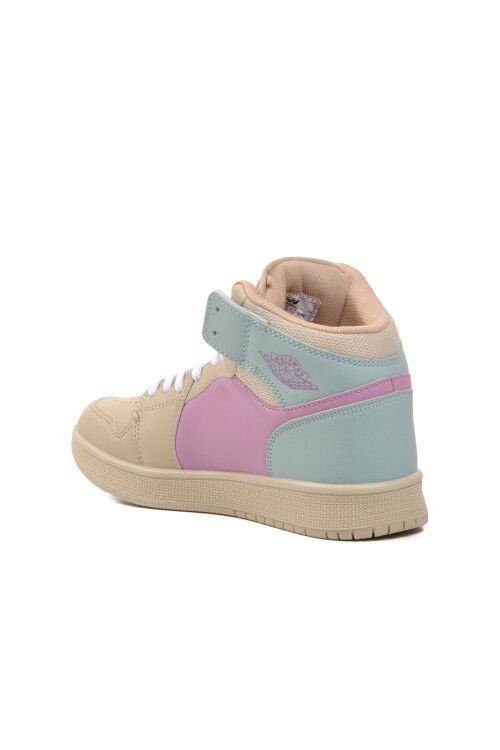 Beige-Lilac-Green Unisex Hi Sneaker Sloga Hı G