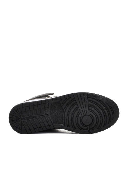 Black-Black-White Mens Hi Sneaker Sloga Hı M