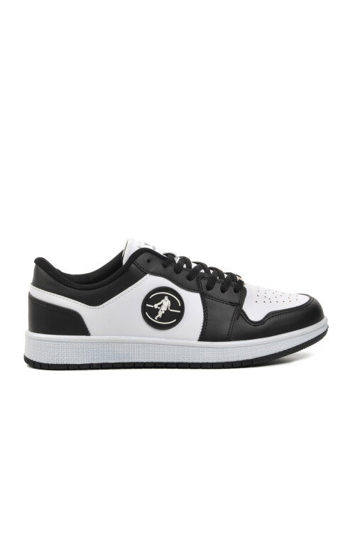 Black and White Mens Sneaker Sloga M