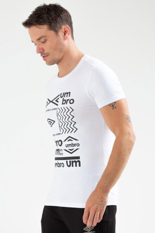 Beyaz  Erkek Tişört Jax T-Shirt TF0133