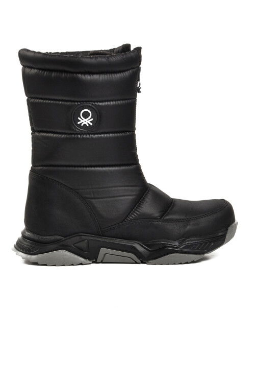 Black Water Repellent Womens Snow Boots Bn-30396 Z