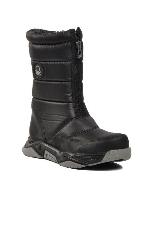 Black Water Repellent Womens Snow Boots Bn-30396 Z