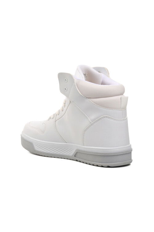 Beyaz Unisex Hi Sneaker BN-31085 G
