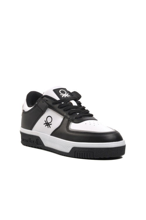 حذاء رياضي للجنسين باللونين الأسود والأبيض BN-31086 G