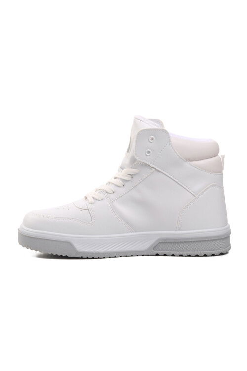 White Mens Hi Sneaker Bn-31087 M