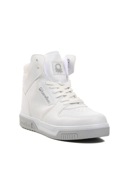 White Mens Hi Sneaker Bn-31087 M