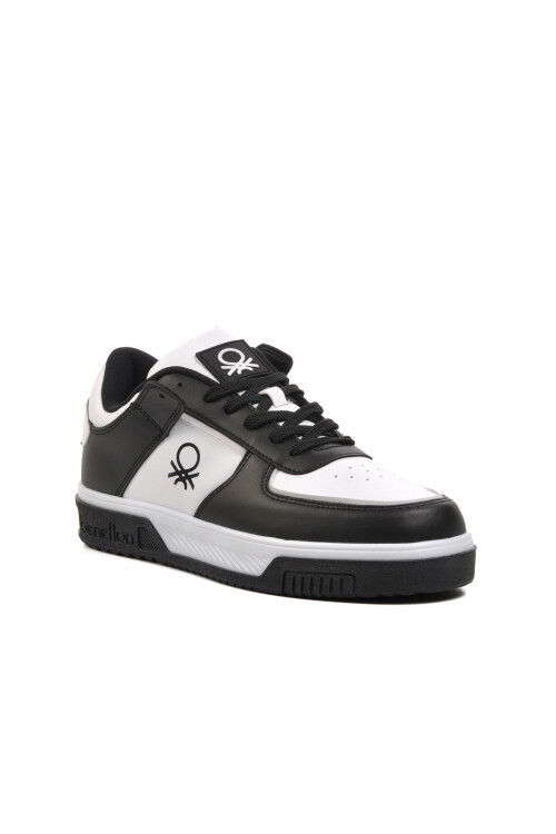Siyah-Beyaz  Erkek Sneaker BN-31088 M