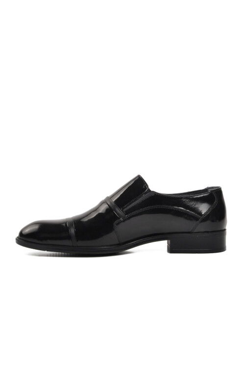 Black Patent Leather Mens Classic Shoes 25001 M