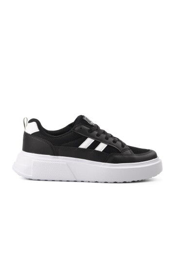 Black-White Womens Sneakers Deren G