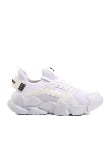 White Unisex Sneakers Hura G