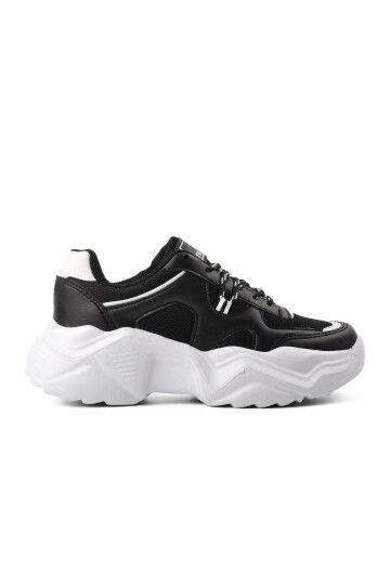 Black-White Womens Sneakers Saratov G
