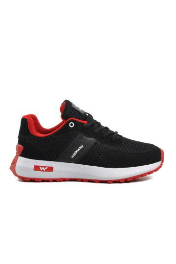 Black-White-Red Womens Sneakers Manila G