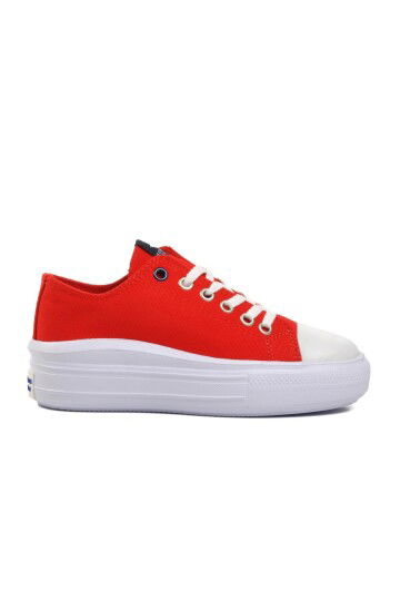 Red Womens Sneakers PO-30088 G