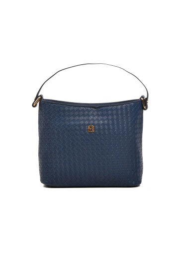 Navy Blue Womens Shoulder Bag 67-7152