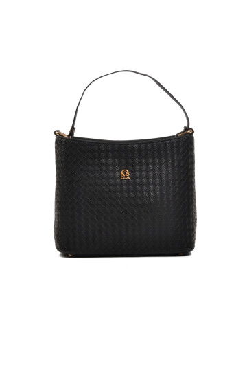Black Womens Shoulder Bag 67-7152