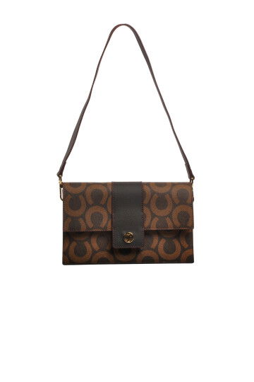 US Polo Brown Womens Shoulder Bag US24585