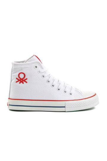 White Womens Sneakers BN-30628 G