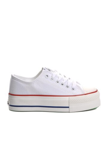 White Womens Sneakers BN-30935 G