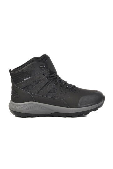 Black Polyester Blend Mens Outdoor Boots 101 24694 Gracel M