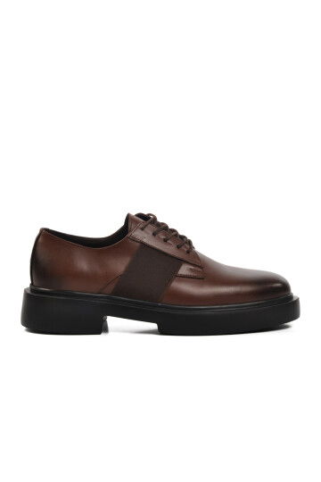 Brown Genuine Leather Mens Classic Shoes Premium 1240 M