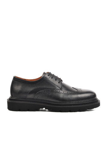 Black Genuine Leather Mens Classic Shoes Premium 110 M