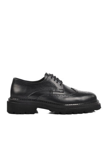 Black Genuine Leather Mens Classic Shoes Premium 260 M