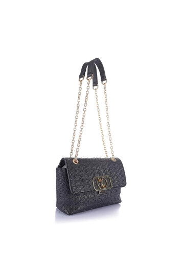 Black Womens Shoulder Bag US23649