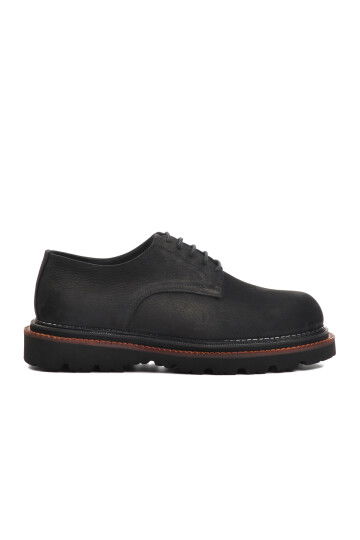 Black Nubuck Genuine Leather Mens Classic Shoes Premium 2130 M
