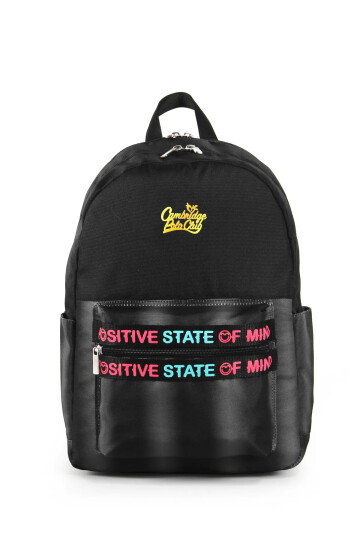 Black Unisex Backpack CPO4045