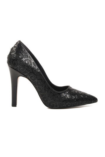 Black Womens Evening Shoes 22240315 Z