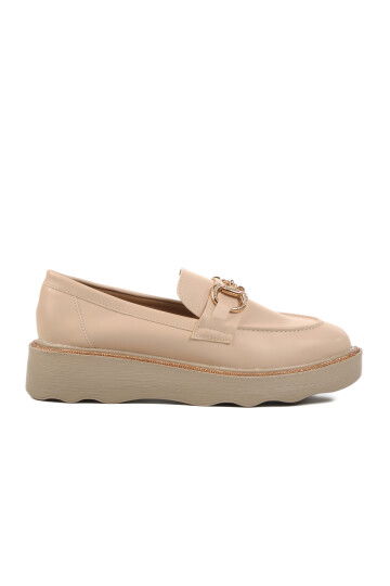 Beige Womens Casual Shoes 552607 Z