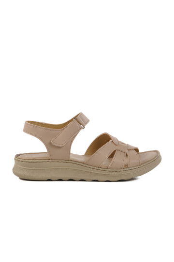 Beige Womens Sandals 673582 Z