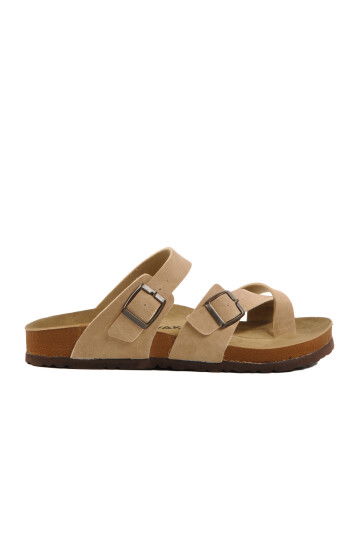 Beige Lightweight Unisex Slippers 20-320 G