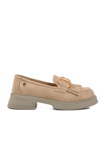 Beige Womens Casual Shoes PC-54273 Z