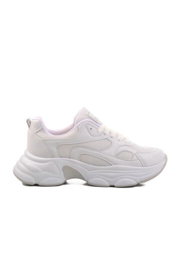 White Mesh Womens Sneakers 164 G