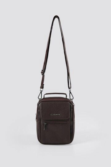 Brown Mens Hand and Shoulder Bag 31499