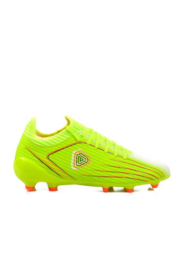 Neon Yellow Mens Lace-Up Ankle Cleats MK-242-137 M