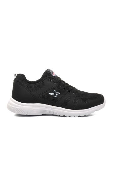Black and White Mesh Lightweight Mens Sneakers 020 M