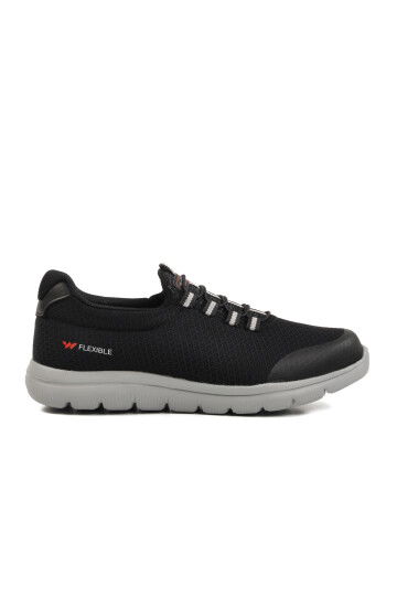Black Ice Knit Lightweight Mens Sneakers Flexible II M