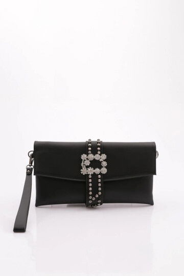 Black Womens Handbag and Shoulder Bag 17383