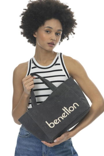 Black Womens Hand and Shoulder Bag BNT-1102