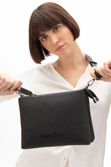 Black Womens Shoulder Bag BNT-1580