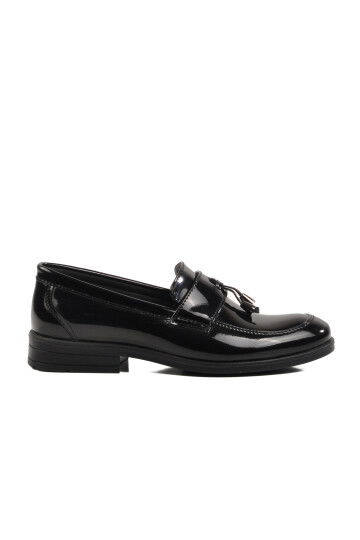 Black Patent Leather Boys Classic Shoes 3040 F