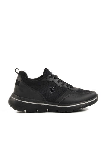 Black Mesh Lightweight Unisex Sneakers Z-5496 G