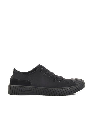 Black Textile Memory Foam Mens Sneakers Vigor G