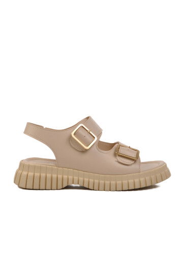 Beige Womens Sandals 261176 Z