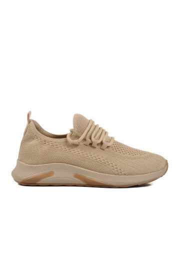 Beige Knit Lightweight Mens Sneakers Pina 103 M