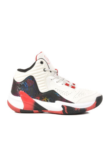 White Unisex Basketball Shoes GS-251-522 G