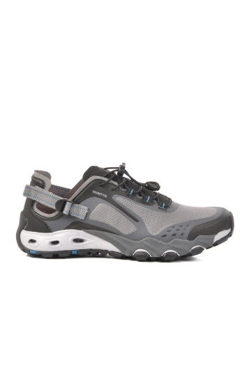 Gray Lightweight Flexible Mesh Mens Sneakers 660893A M